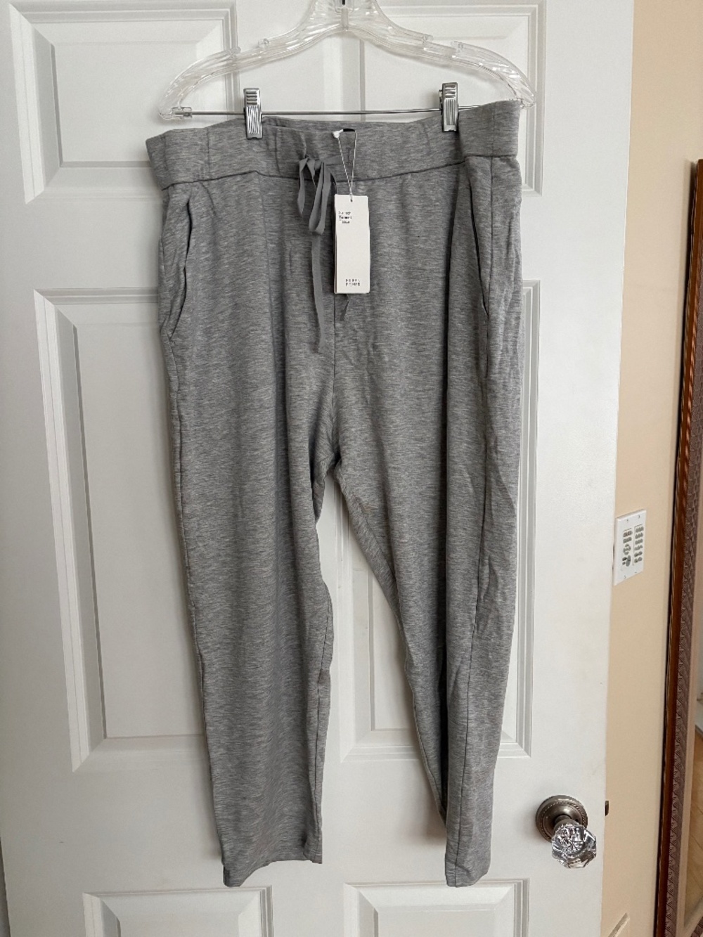 Eileen Fisher pant NWT light gray